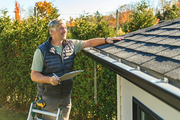 Professional Commercial Roofing technician working in Shepherd, MI